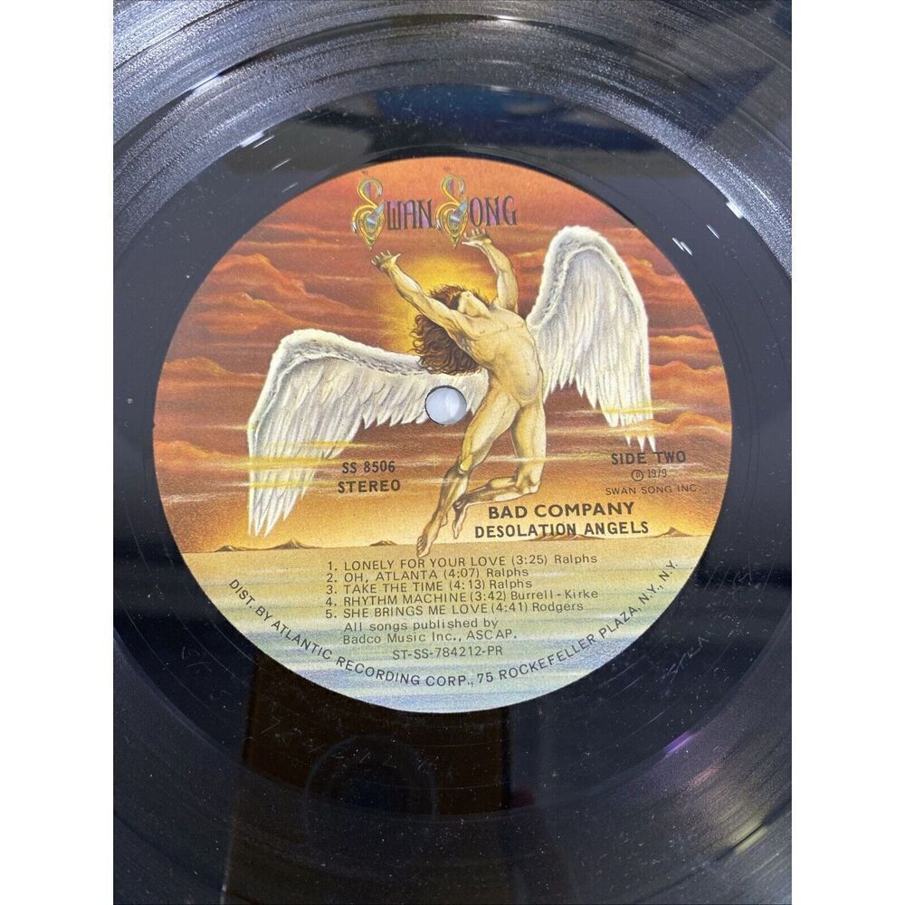 Bad Company Desolation Angels Vinyl LP Record 1979 - Picture 7 of 7